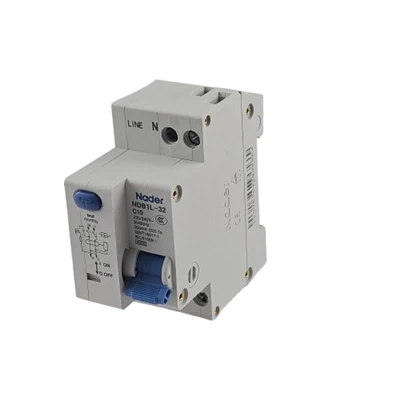 DC Circuit Breaker 230V 6-32A Breaker อุปกรณ์ไฟฟ้า NDB1L-32 Molded Case Nader